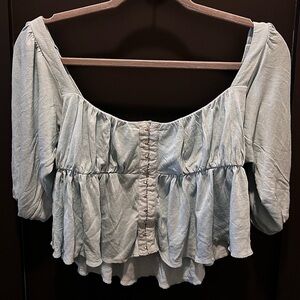 Urban Outfitters Light Blue Top